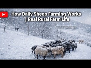 How Daily Sheep Farming Works | Real Rural Farm Life