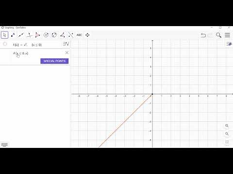 Geogebra2- Restricting domain
