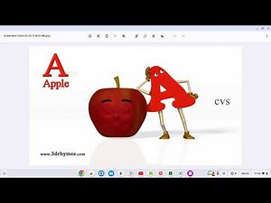 ABC song but it's CVS 3D Rhymes & Kids Songs