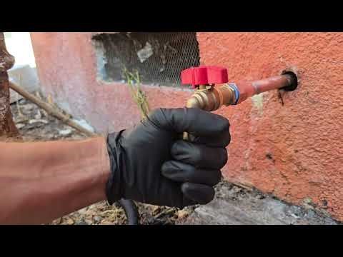 Hose bib install from HELL