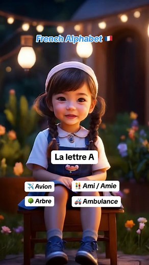 Learn the French Alphabet: The Letter A for Kids