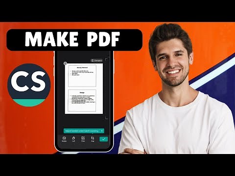 How to Make PDF in CamScanner App (Full Guide)