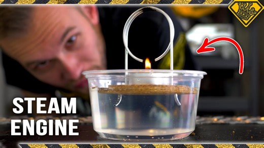 Build A Simple Steam Engine Powered By A Tea Light