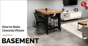 How to Stain Concrete Basement Floor: DIY Guide