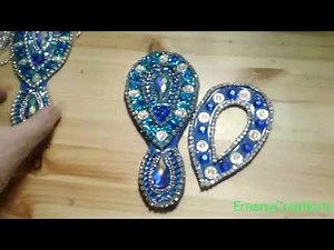 Creating rhinestone appliques