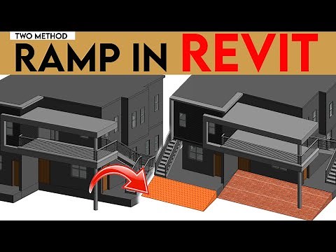 Ramp in revit | How to make ramp in revit | Revit tutorials |