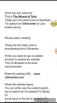 How to download TV series from O2tvseries on your mobile device