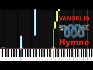 Hymne - Vangelis: Synthesia Piano Tutorial