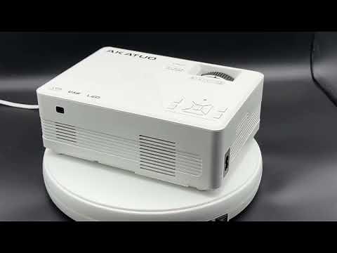 Native 1080P 5G WiFi Projector, AKATUO Bluetooth 5.1 Video Projector Unboxing and instructions