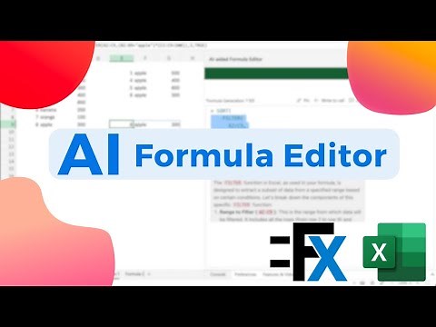 AI Formula Editor New Tutorial