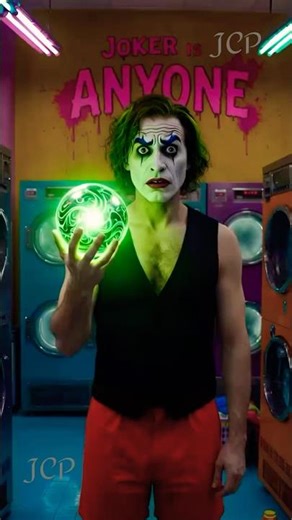 POV: Joker vs the washing machine… and now it’s doing sci‑fi
