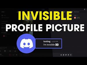 How To Make Your Discord Profile Picture Invisible (Invisible PFP Tutorial) 2026