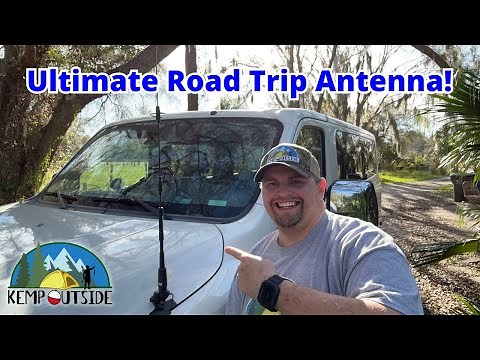 Best Mobile Antenna for Ham, GMRS and MURS Radios | Comet CA2x4SR Antenna Review