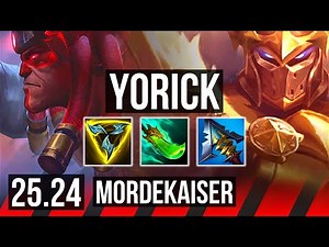 YORICK vs MORDEKAISER (TOP) | EUNE Master | 25.24