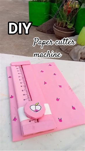 DIY Paper cutter machine at Home😱 #diy#papercutter#shorts#youtubeshorts @komalartandcarft#art