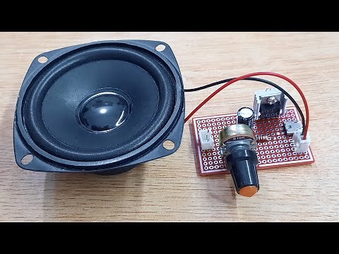 How to Make Audio Amplifier Circuit | Powerful Simple Audio Amplifier Circuit Diagram using TIP 42