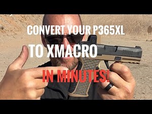 YOU NEED THIS GRIP! SIG P365XL/ XMACRO CONVERSION with Madtech Industries