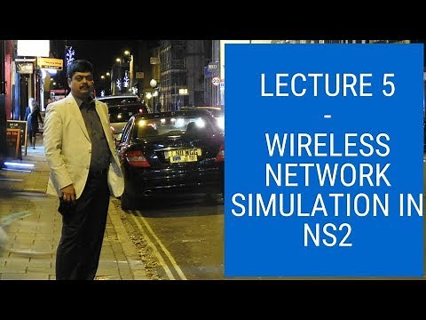 Wireless network Simulation in ns2 - NS2 Tutorial # 5