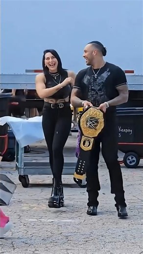 Rhea Ripley and Damian Priest Showdown on Championship Trophy Roman Reigns Reaction #wwe ‪@WWE‬