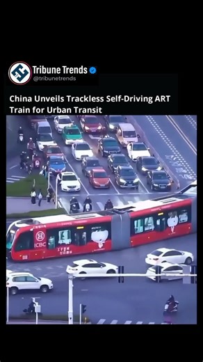 9.5K views | China has introduced the Autonomous Rail Rapid Transit...