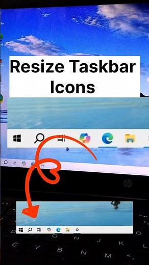 How to Change Taskbar Size in Windows | Customize Your Desktop!