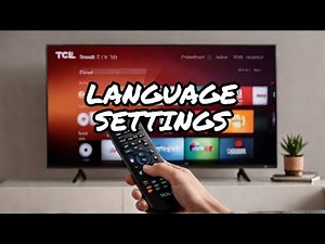 How to Change Language on TCL Smart TV || Updated 2026