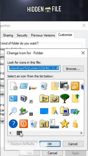 Make A Invisible 🫥 Folder in Computer 🖥️ | How To Create Hidden File On Desktop Computer #pctips