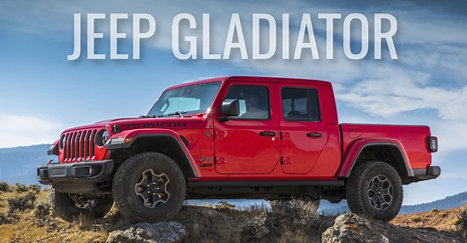 Jeep Gladiator, la déclinaison pickup du Wrangler - American Car City