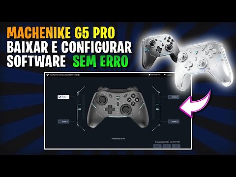 ✅How to DOWNLOAD and CONFIGURE the MACHENIKE G5 PRO controller SOFTWARE