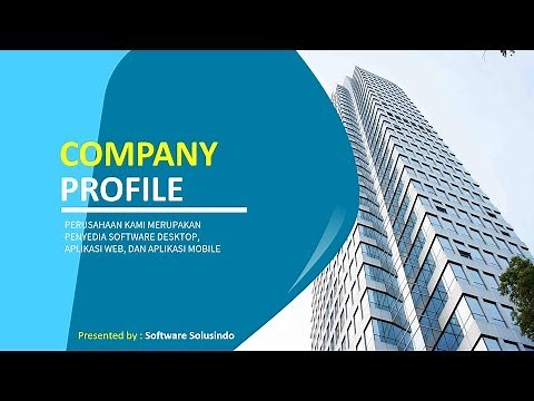 Membuat Slide Presentasi Profesional Company Profile di Powerpoint