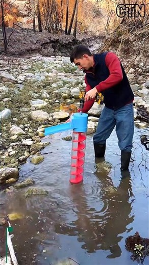 Amazing Portable Gold Finder Machine – River Gold Prospecting Tool!