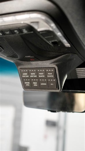 Tim and Katie on Instagram: "Custom Switch Panel Mount📱 I removed the sunglasses holder and scanned the console using the 3DeVOK MT scanner in IR Hybrid Alignment mode (no spray or markers needed), modelled in fusion 360 and printed on the @bambulab_official H2S at 0.2 mm layer height using sirayatech ASA-GF. I ordered the blank can bus switch panel from Sonne Power and engraved using the laserpecker LP5 fiber laser. This switch panel will control all of our exterior lights via relays on the Pe