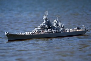 Motion RC | Bancroft USS Missouri 1/150 Scale 1800mm (70.8") USA Battleship - RTR