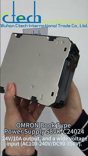 OMRON S8VK-C24024 | Reliable Book-Type Power Supply