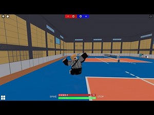 How to jump serve in Volleyball 4.2 (Roblox)