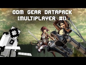 Attack On Titan O.D.M Gear Minecraft Datapack (1.16.4/1.16.5)
