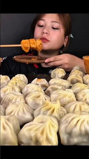 ASMR: Eating Momo Eating Challenge 🥟😋 lots of momo eating biggest challenge Mukbang