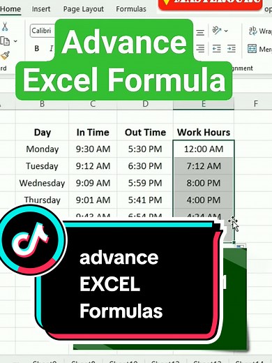Mastering Advanced Excel Formulas and Techniques
