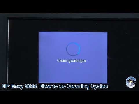 HP Envy 5644: How to do Printhead Cleaning Cycles and Improve Print Quality