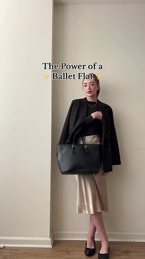 15 Stylish Outfit Ideas with Black Ballet Flats