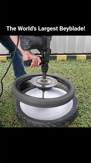 The World's Largest Beyblade!