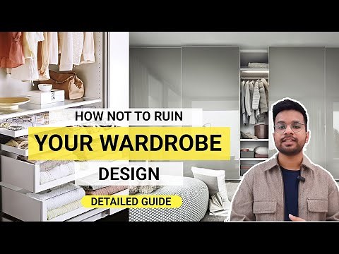 Wardrobe design Guide | Hinged & Sliding Wardrobe for bedroom