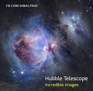 745K views · 13K reactions | Stunning space view from the Hubble Telescope. | Aimal | Facebook