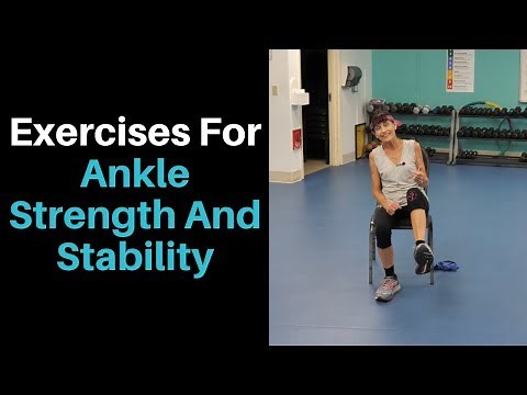 Ankle Strengthening Exercises For Seniors