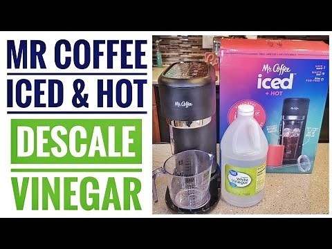 DESCALE VINEGAR Mr Coffee Single Serve Hot & Iced Coffee Maker Quick Fix