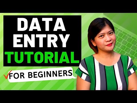 DATA ENTRY TUTORIAL FOR BEGINNERS - ONLINE DATA ENTRY JOB |1ST PART