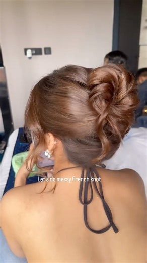 Texture French Roll Hairstyle for Long Medium Hair | French Twist Hairstyle