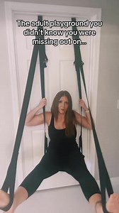 49K views · 268 reactions | Frequent Flyer Door Swing #prbysandy #frequentflyer #doorswing #adultswings | Sandy Latour | Facebook