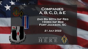 11K views · 173 reactions | Graduation Ceremony Companies A, B, C, D, & E 2nd Battalion, 60th Infantry Regiment 193rd Infantry Brigade United States Army Training Center & Fort Jackson Hilton Field 21 July 2022 #VictoryStartsHere #PeopleFirst | Fort Jackson | Facebook
