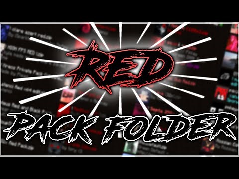 MINECRAFT RED TEXTURE PACK FOLDER (+70 PACKS)